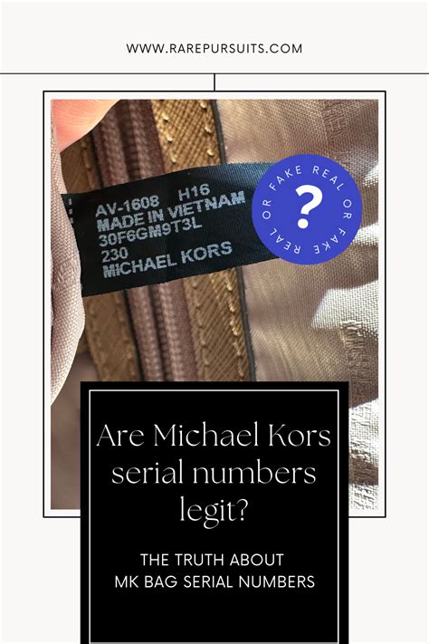 michael kors uhr nummer überprüfen|michael kors serial number lookup.